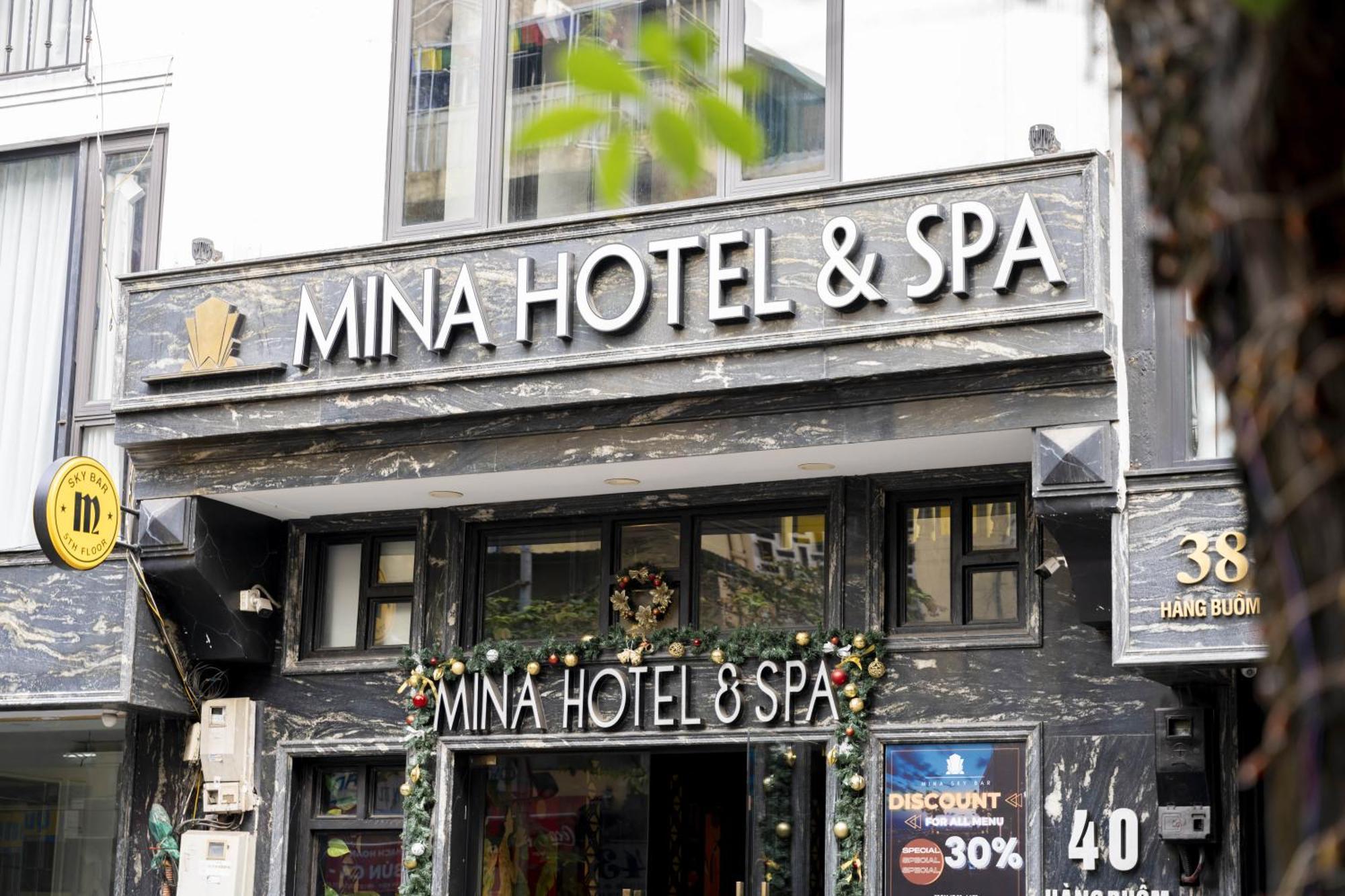 Mina Hotel And Spa Hanói Exterior foto